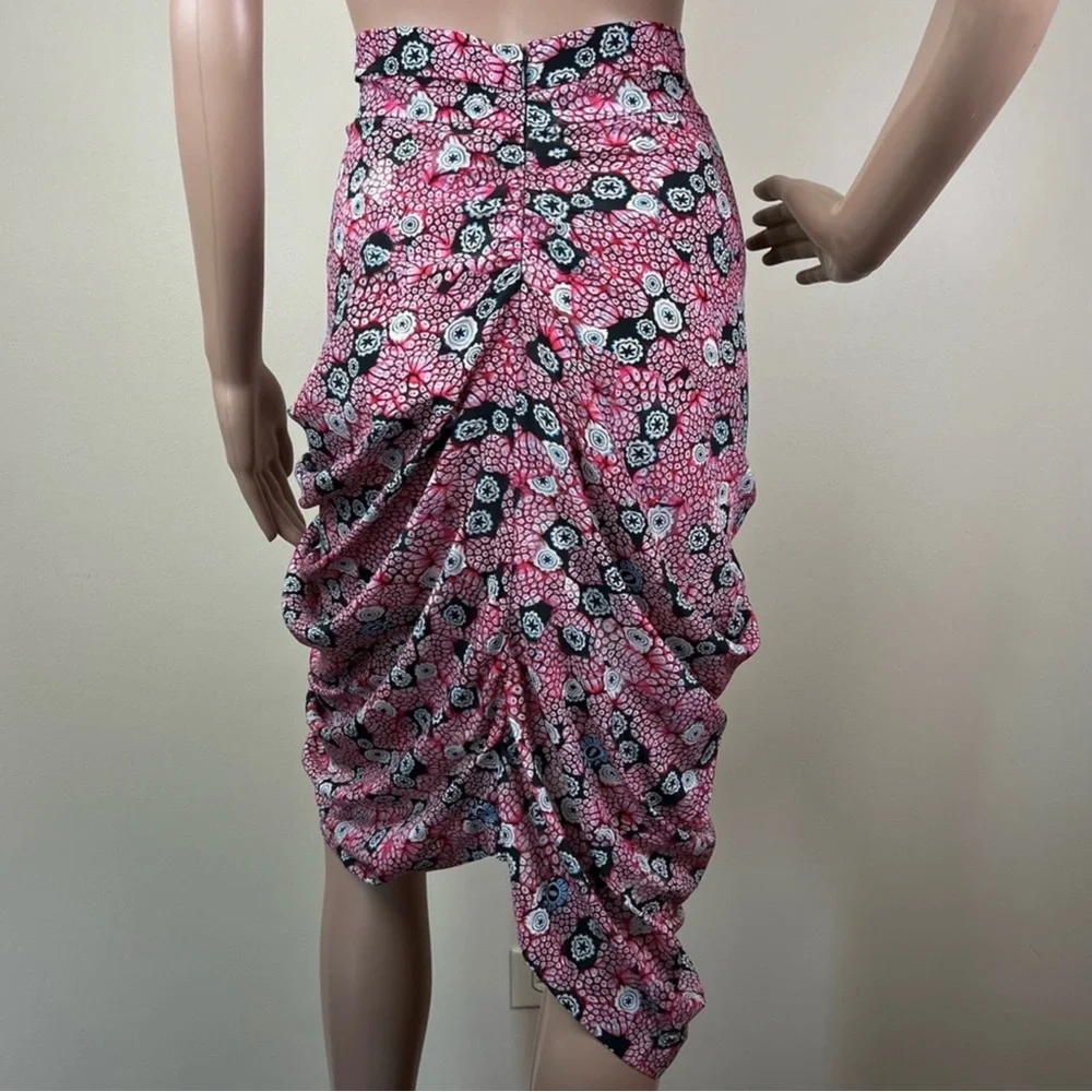 NEW ISABEL MARANT REVOLVE SILK BLEND PRINTED SKIRT - Picture 7 of 8